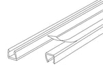 Minikanal LC 45 for Ø4-5,5 hvid 2,5M