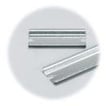 DIN-35 skinne TEMPO 35 x 210 x 7,5 forzinket stål