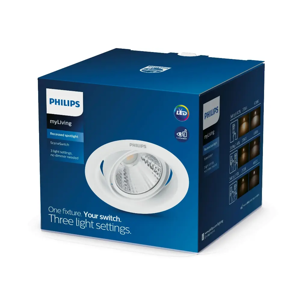 59554POMERON DIM 070 3W 40K EU recessed