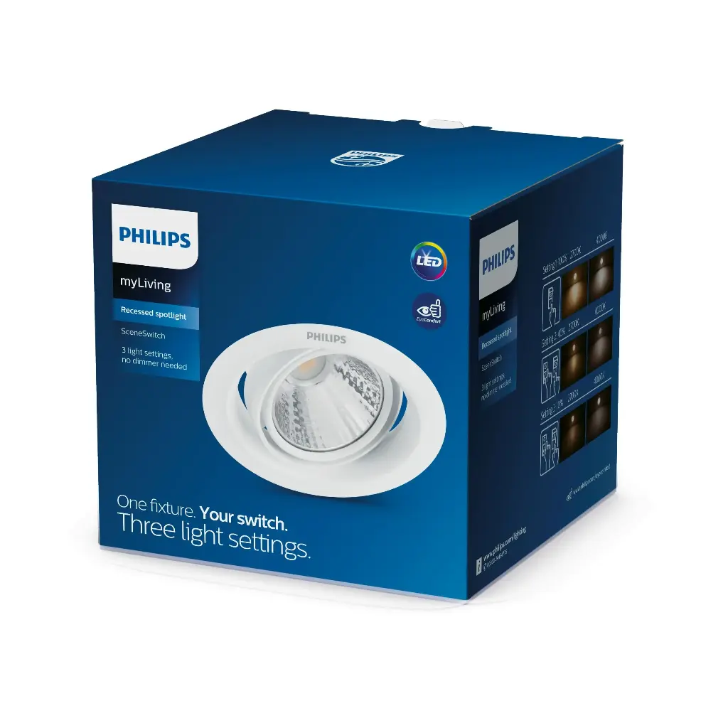 59556POMERON DIM 070 7W 27K EU recessed