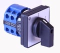 Kraus & Naimer afbryder 20A 3 polet 0-1 4 hul frontmontage 48x48mm CA10.A202.E