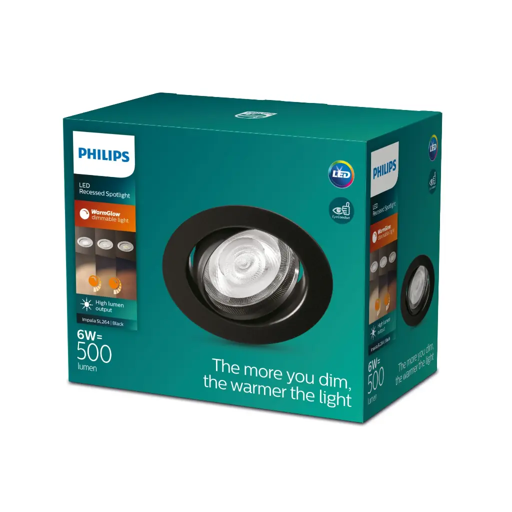 IMPALA WGDIM SL264 RD 068 6W 27K BL 1PK WGD
