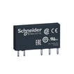 Stikbensrelæ 1C/O 6A AgSnO2 kontaktsæt for 12-24V sokkel for 24V AC/DC forsyning