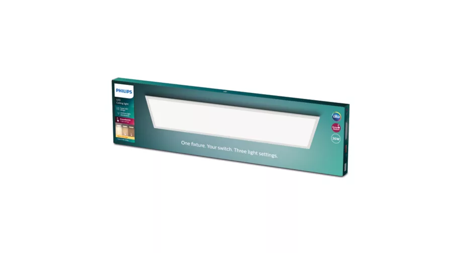 PHILIPS Panel loftslampe 36W Dæmpbar LED 2700K Hvid