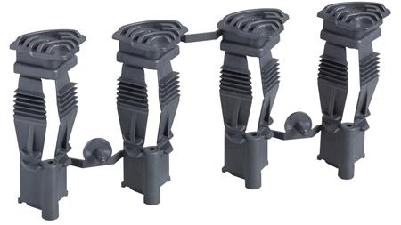 Afdækning MiniPragma Kit -  Beslag incl 4 skruer