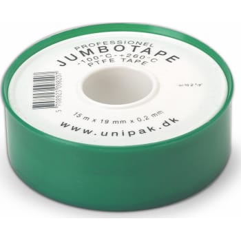 Gevindtape JUMBOTAPE 15 m x 19 mm x 0,2 mm