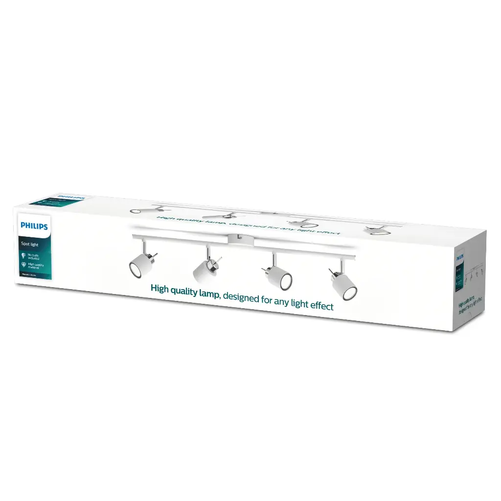 Meranti bar/tube white 4x35W 230V