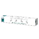 Meranti bar/tube white 4x35W 230V
