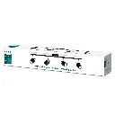 Meranti bar/tube black 4x35W 230V