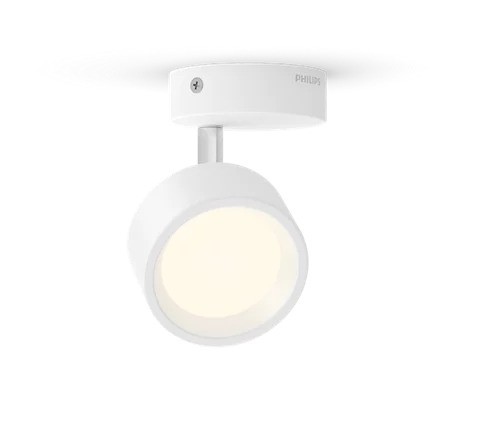 PHILIPS Bracia Lofts-/vægspot 5,5W LED 2700K Hvid