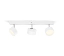 PHILIPS Bracia lofts-/vægspot 3x5,5W 2700K Hvid