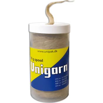 Unipak pakgarn på spole i dispenser, 80 g