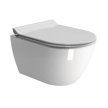 GSI Pura vægtoilet 50x35cm med swirlflush skylleteknik