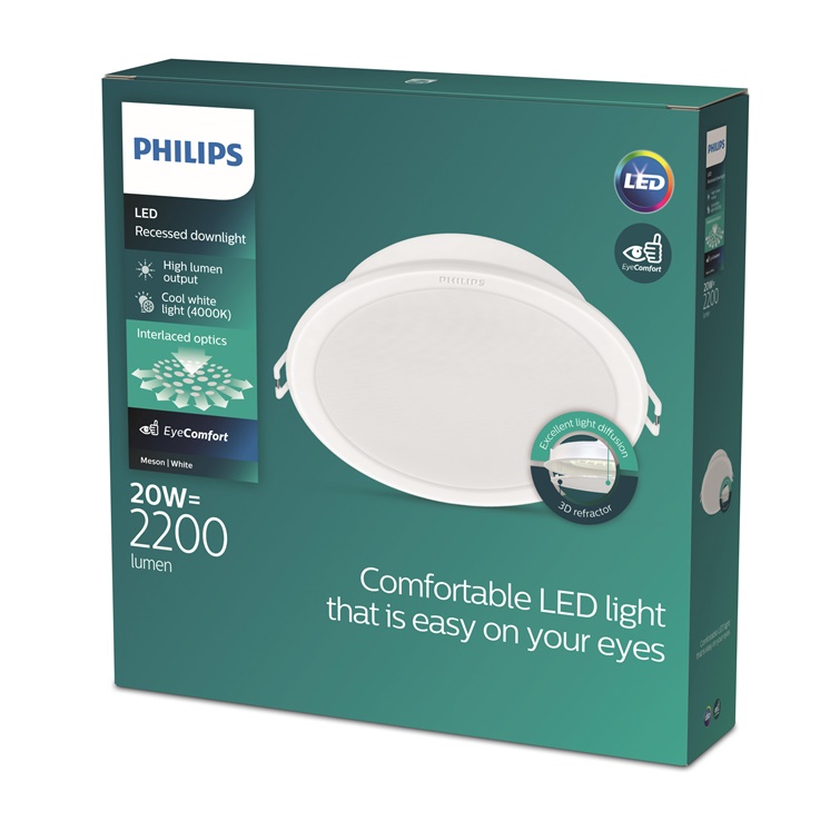 59469 MESON 175 20W 40K WH recessed
