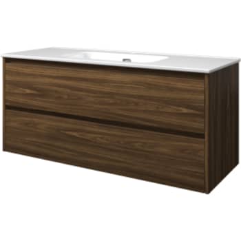 Sanibell Proline møbelsæt 121x46,8cm cabana eg 2 softclose skuffer