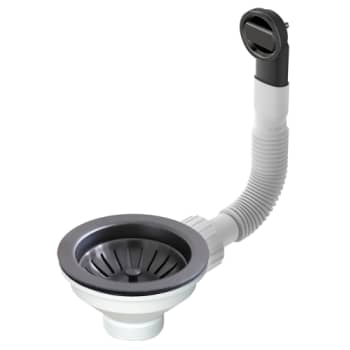 SKANITEK kurveventil/r overløb gun metal