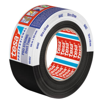 Tesa lærredstape PRO 66462, 50 mm x 50 m, sort