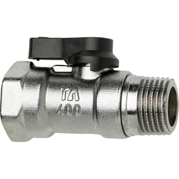 1/2" Kugleventil TA 400 sort