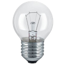 40W krone glødepære E27 klar