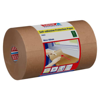 Tesa selvklæbende afdækningspapir 74922, 150 mm x 50 m