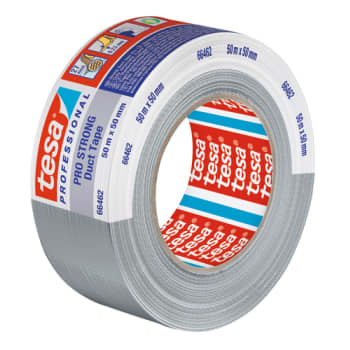 Tesa lærredstape PRO 66462, 50 mm x 50 m, grå