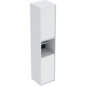 Ifö Sense Art højskab 2 låger, hylde 36.6x172.5x36cm Hvid/mat