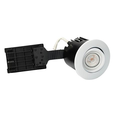 QUICK INST rund mat hvid + Diolux R4d-2 930 276lm