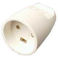 Forlængerled m/jord grå