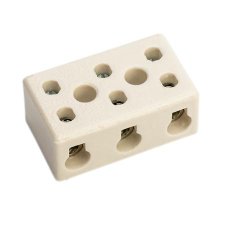 Porcelænssamlemuffe 0,5-10mm2 3-pol
