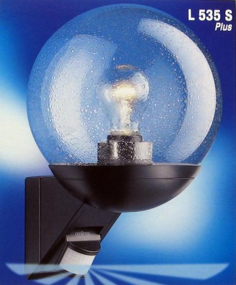 Udendørs Sensorlampe sort L 585 S