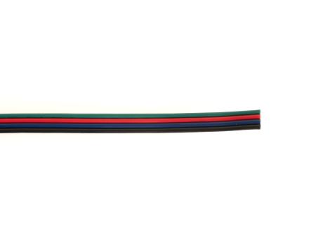 DIOFLEX ledning RGB 4x0,33m2 50m