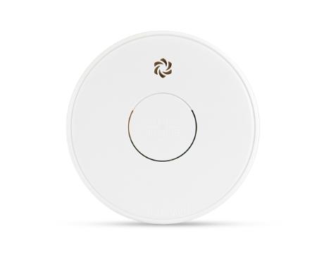 Røgalarm optisk f/bat. trådløs samm.kobl. 2 pak