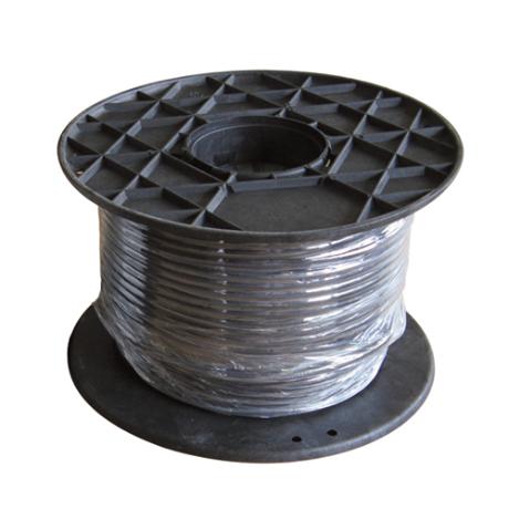 Furtex stofledning 3x0,75mm 180 grc. sort  100m