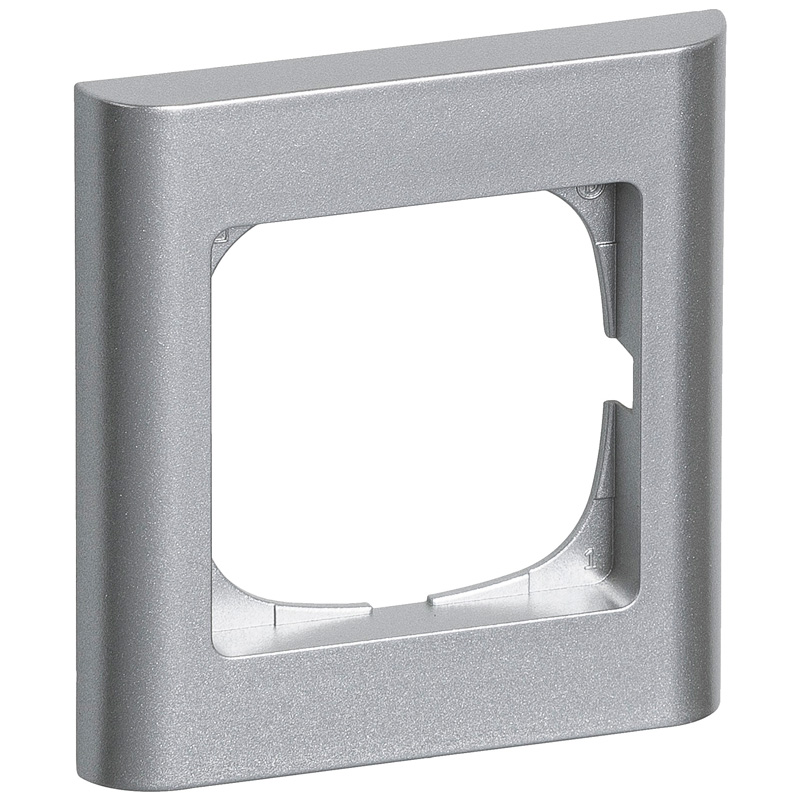 LK Fuga ramme Softline 68 1m - stålmetallic