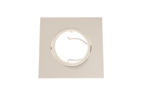 DIOSPOT OPTI/TIGHT hvid firkantet frontring