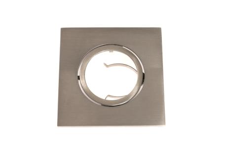 DIOSPOT OPTI/TIGHT bs. stål firkantet frontring