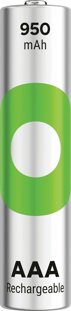 GP Recyko AAA-batteri, 950 mAh, 4-pak