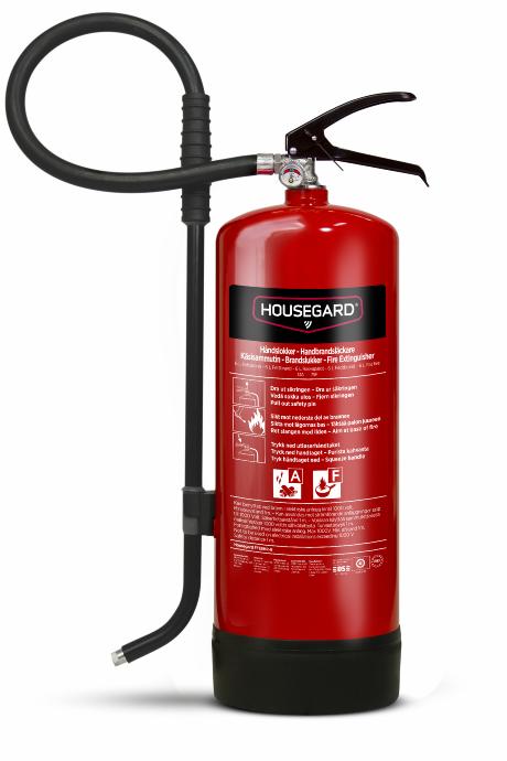 BRANDSLUKKER FEDT/OLIE 6L HOUSEGARD  fluorfri