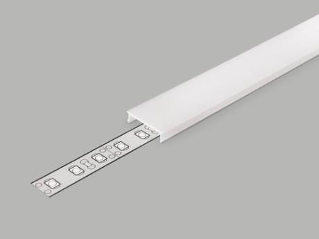 DIOFLEX afdækning C3 opal f/alu profil 2m