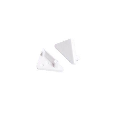 DIOFLEX CABI12 endestk. 2stk hvid