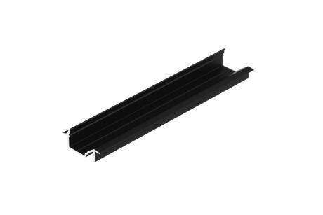 DIOFLEX Alu profil DIAGONAL10 C 2m sort