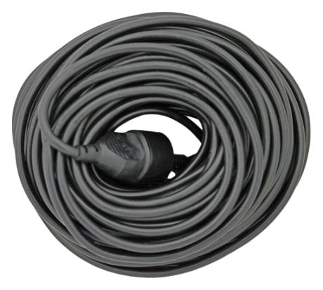 Kabelsæt 2x1,5mm² m/stik & forled 20m