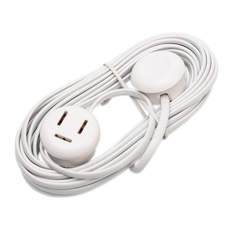 Telefon forlængerledning 15m hvid