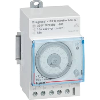 MicroRex Auto SuWi QT31 Analog Døgnur 16A 1-Skiftekontakt 3M