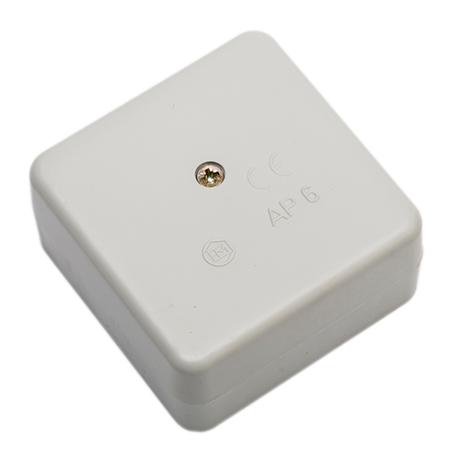 Forgreningsdåse AP6 grå 60x60x29mm IP20