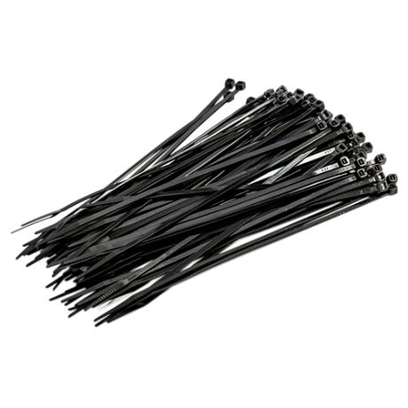 Kabelstrips 4,5x360 Sort a´100 stk.