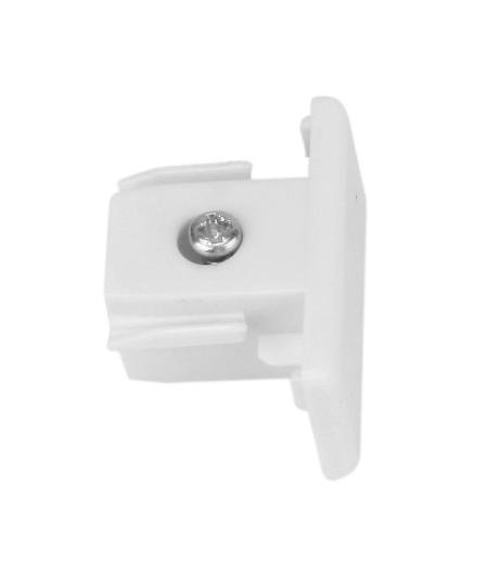 DIOTRACK 1-F endestykke hvid