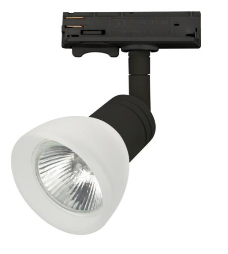 DIOTRACK 1-F spot Vetro GU10 sort