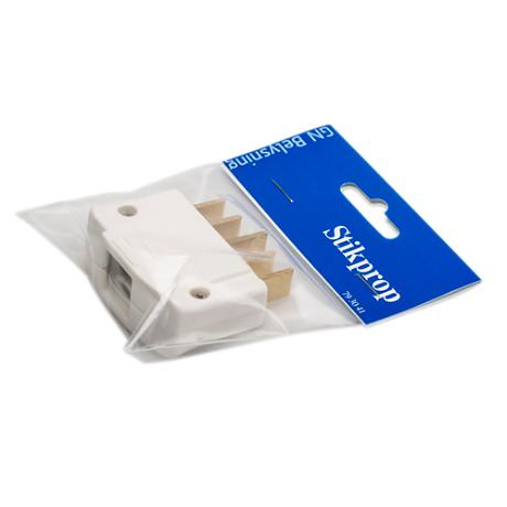 Komfur stikprop 5 pol 16A 440V hvid GN-pak