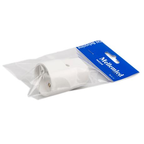 Mellemled m/jord hvid GN-pak